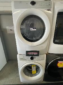 NEW 27" Electrolux Front Load Washer And Dryer Set (Stackable) - Photo 2