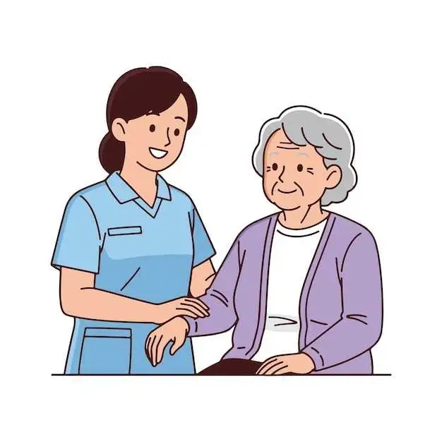 Wanted: Caregiver for an elderly lady.