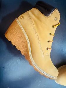 Timberland Earthkeepers Amston Wedge Boots - Portées 1 fois !