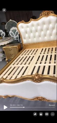 Brand New King-Size Bed,Genuine leather upholstery - Photo 2