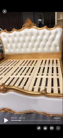 Brand New King-Size Bed,Genuine leather upholstery - Photo 3
