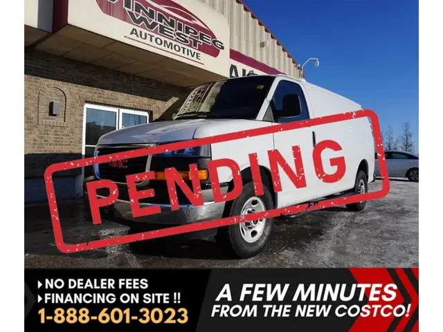 2023 GMC Savana Cargo Van SAVANA 2500 CARGO VAN, VERY LOW KMS ST