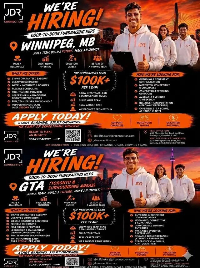 Door to door sales representative hourly commision