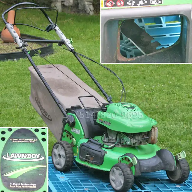 Gas lawn mower self-propelled Lawn-Boy 195cc tondeuse à gazon