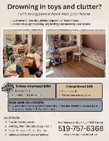 DECLUTTERING SUPPORT FOR MOMS