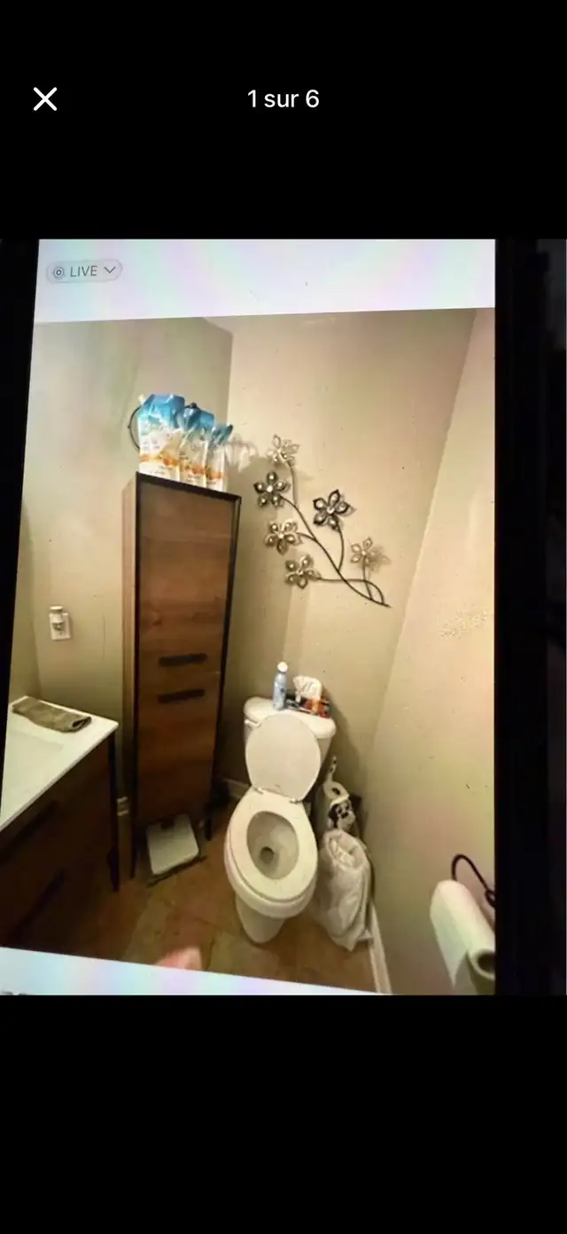 une belle chambre à louer à pointe des cascades