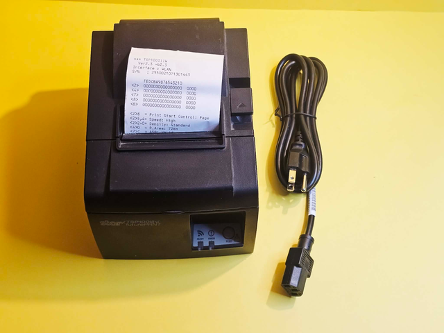 STAR MICRONICS TSP143IIIW WI-FI WIRELESS RECEIPT IMPRIMANTE THER