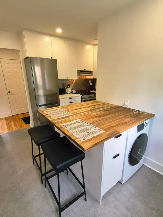 3 1/2 meublé à louer – Ahuntsic / rue Fleury – près de la Promen