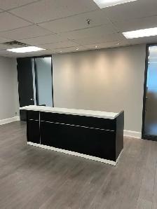 Zina II Reception Desk Black from $499 - Photo 5