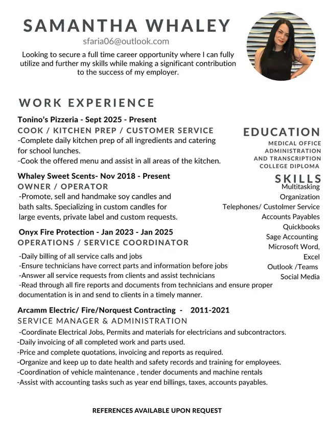 Looking for Office Work ASAP