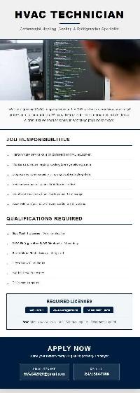 HVAC TECHNICIAN NEEDED WITH G1 LICENCE - Photo 2