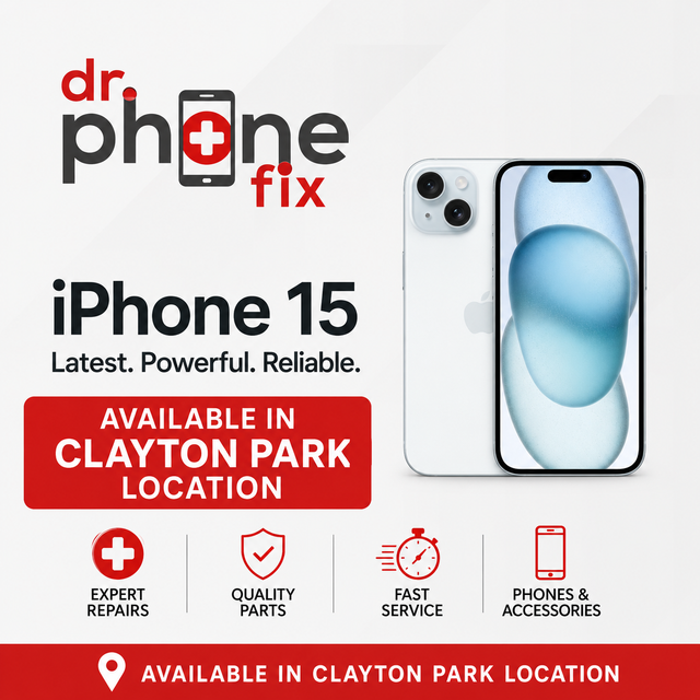 iPhone 15 128GB Unlocked – $709 (1 Year Warranty)