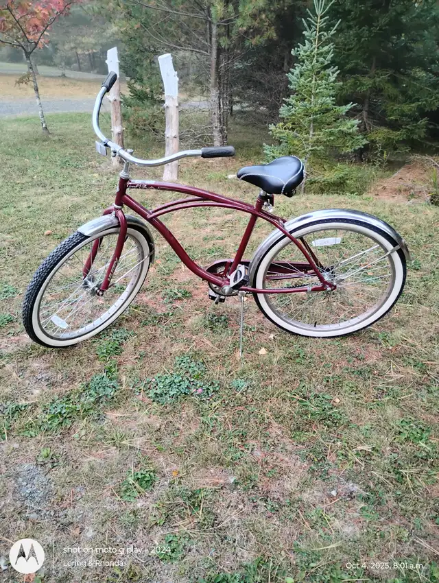 Old Style peddle bike, but new