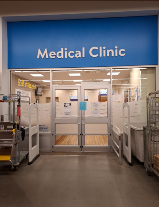 Turnkey Campbell River Medical Clinic in Walmart Supercentre