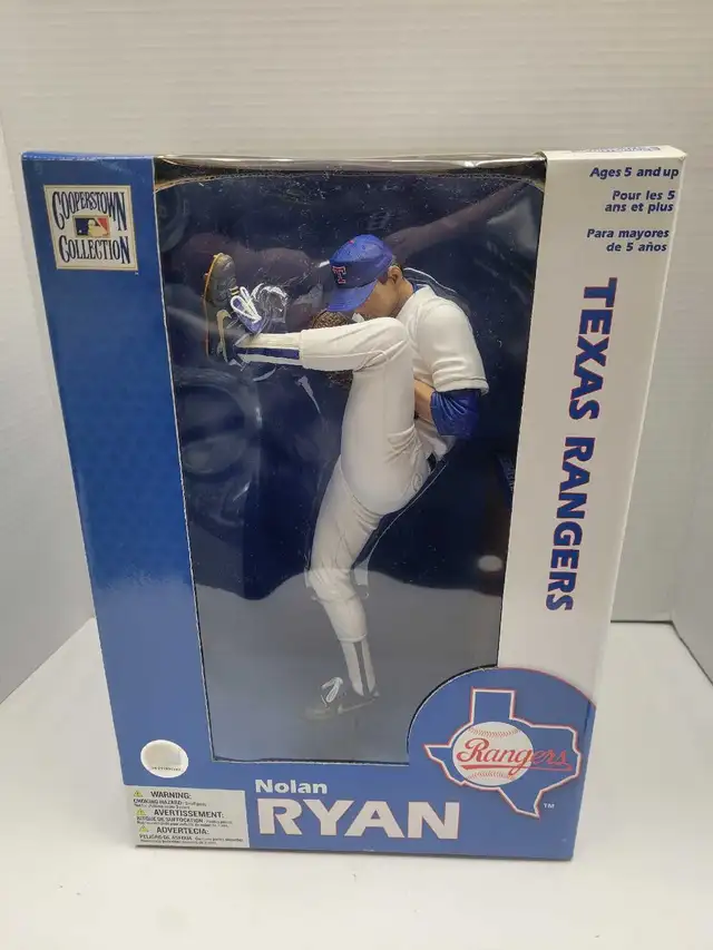 Nolan Ryan Texas Rangers McFarlane 12' Sports Figure NEW