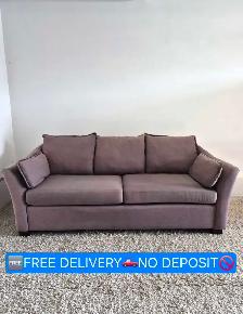 FREE DELIVERY The Bay 3 Seater Sofa / Couch NO DEPOSIT