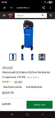 20 gallon compressor - Photo 6