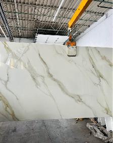 ✅Factory  White Quartz Kitchen Countertops   Gray Veins ✅ - Photo 4
