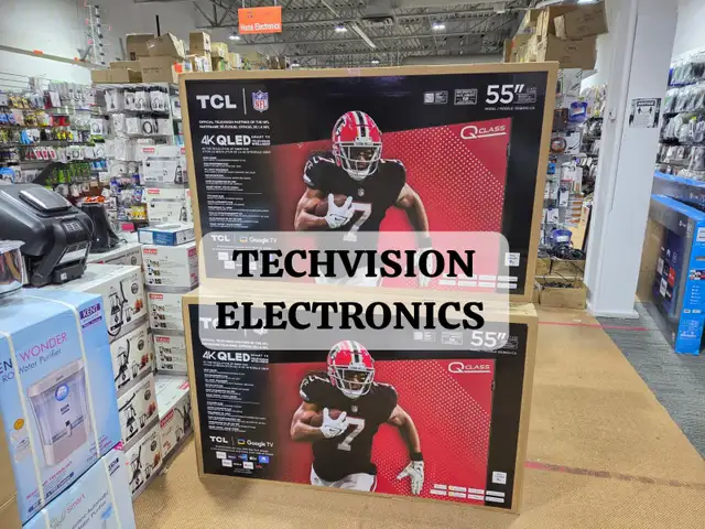TCL 55' 4K QLED GOOGLE TV MODEL 55Q651G-CA