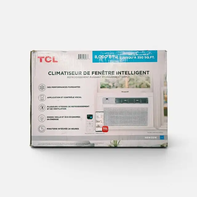 Air climatiser 8000 BTU de fenetre