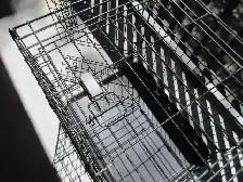 pet animal cage  metal folding   2 doors - Photo 3