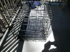 pet animal cage  metal folding   2 doors - Photo 4