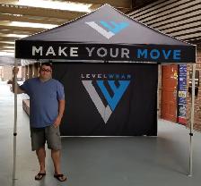 Custom Double Sided Printed Feather Teardrop Advertising Flags - Photo 9