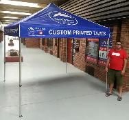 Outdoor Advertising Double-Sided Flags and Custom Printed Tents - Photo 2
