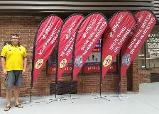 Outdoor Advertising Double-Sided Flags and Custom Printed Tents - Photo 7