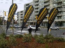 Outdoor Indoor Advertising Custom Tents Double Sided Flags Flag - Photo 2