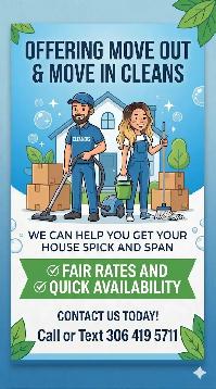 Move in /Move out cleaning
