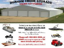Indoor Boat, Car & Toy Storage