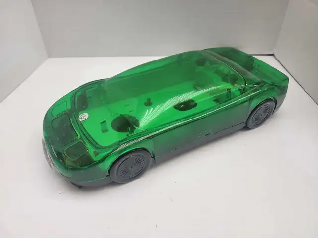 Kinyo VHS Cassette tape reminder Green See thru Car