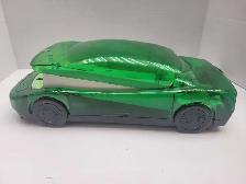 Kinyo VHS Cassette tape reminder Green See thru Car - Photo 6