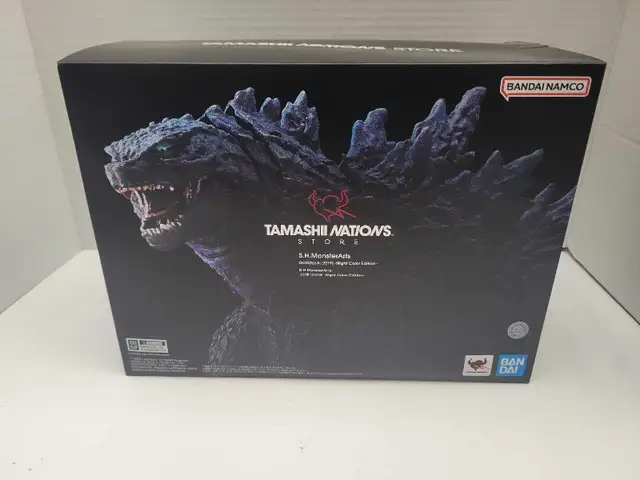 Godzilla Night Color SH MonsterArts Tamashii Nations Store NEW
