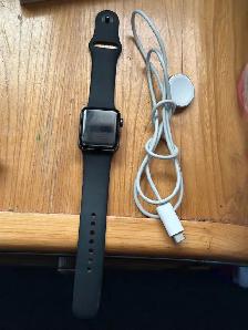 Apple Watch Series 3 with charger