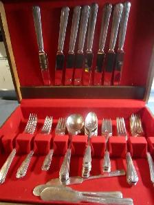 #102   CLARION silverware set for 4 - Photo 2