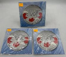 2016 $25 .999 Fine Silver Coin - Polar Bears ( x3 Available )