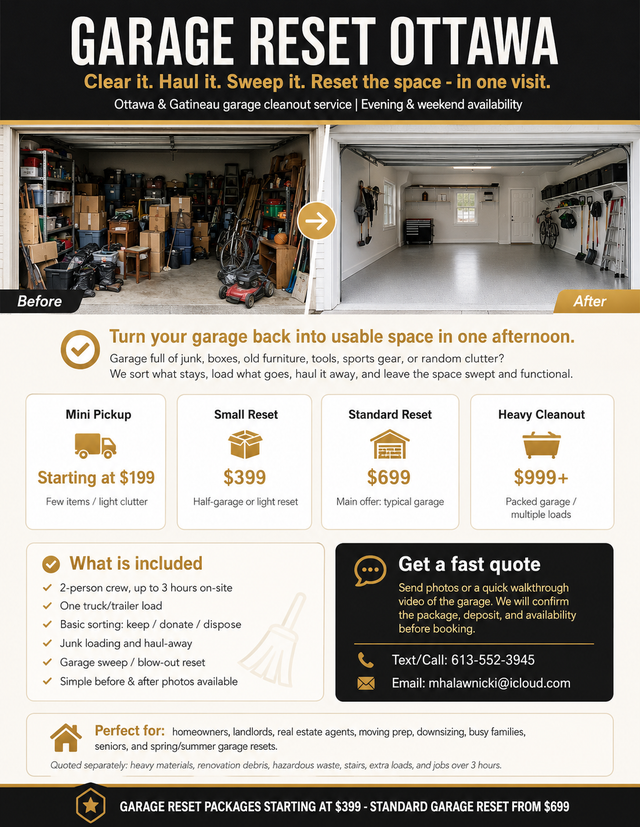 Garage Clean Out
