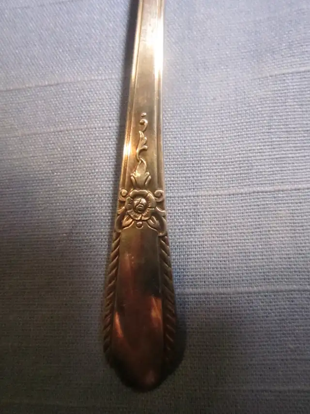 #100-103A   PENDANT silverware set for 6