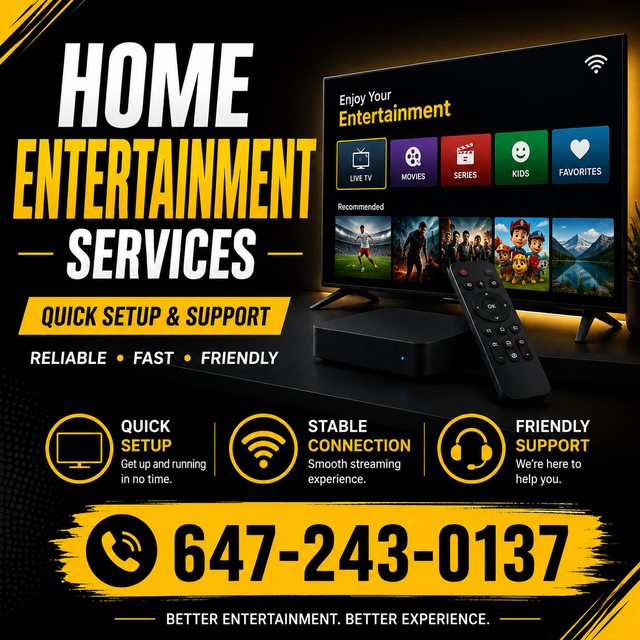 Home Entertainment Streaming Services