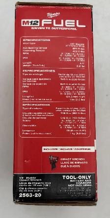 Milwaukee 2563-20 M12 Cordless Impact in Box - Photo 4