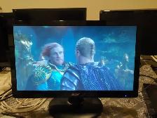 ACER LCD LED monitor w/ DVI and VGA inputs - High Resolution