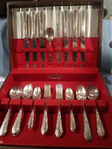 #86  MEMORY silverware set for 6 - Photo 2