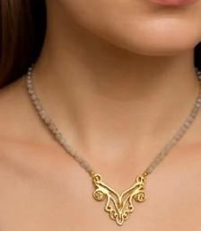 Brand New 10K Yellow Gold Diamond Necklace For Sale - Photo 5