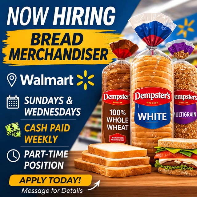 Part time cash work