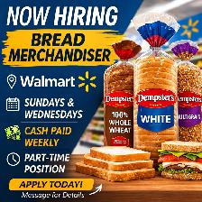 Part time cash work