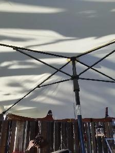 Outdoor Patio Umbrella with Stand - Photo 2