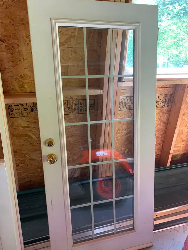 Glass door