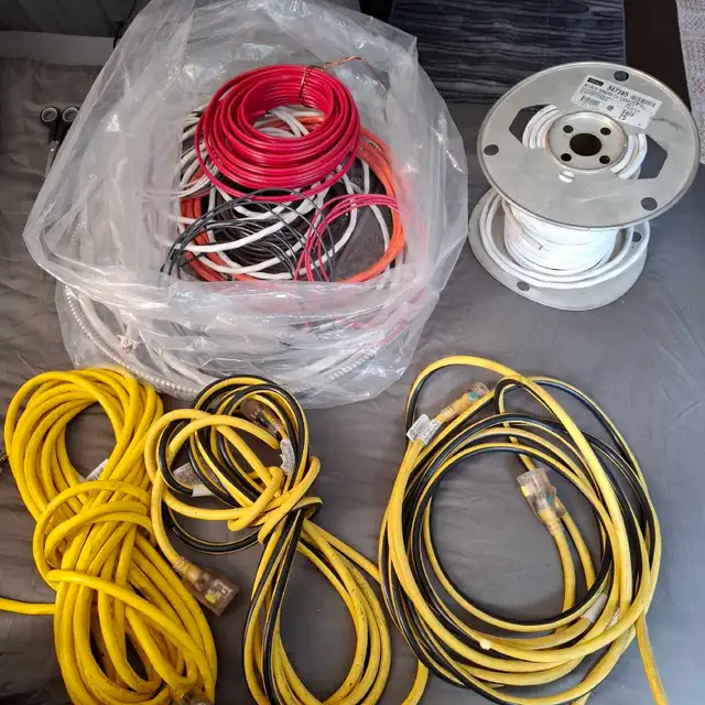 12AWG Extension cables and electrical wire